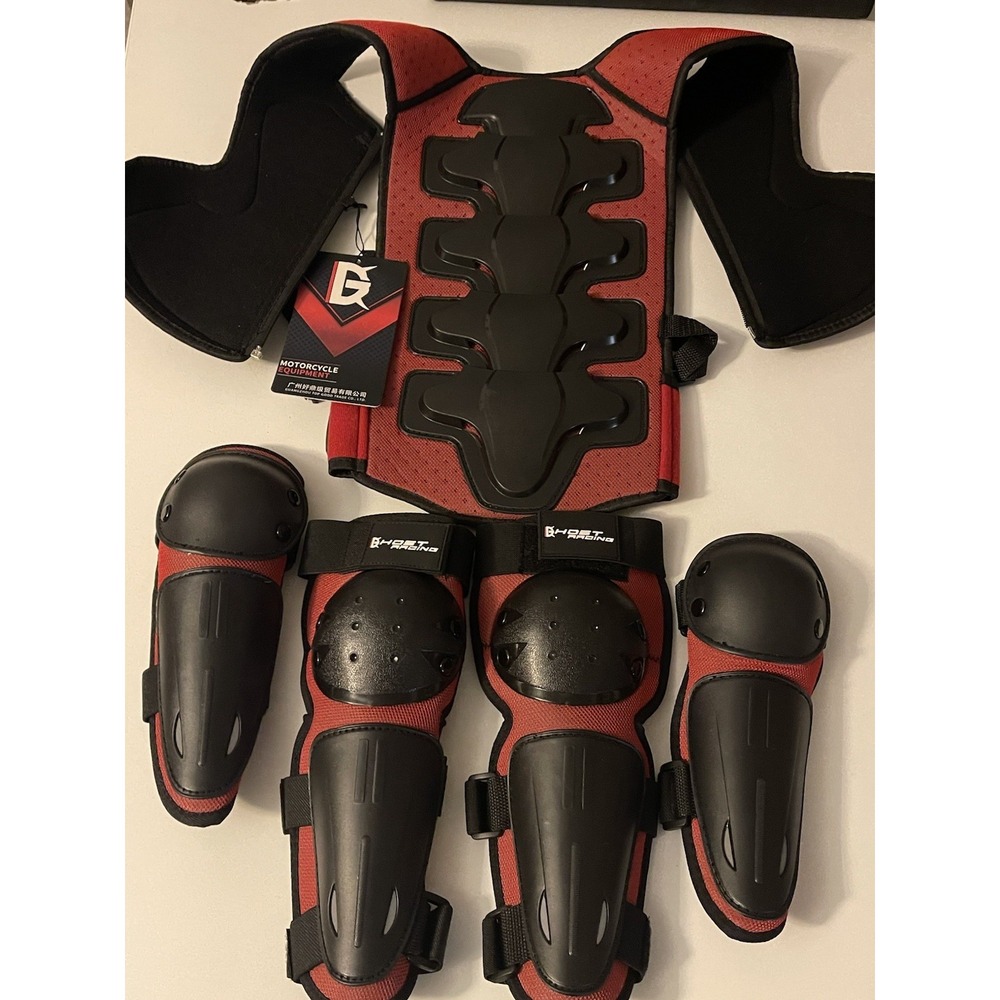 Ghost Racing Kids Protective Gear